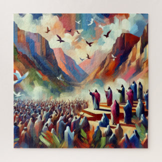Jigsaw Puzzle von Jesus Christus Sermon auf dem Be