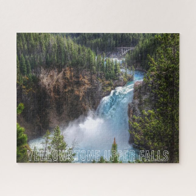 Jigsaw Puzzle Yellowstone Upper Falls (Horizontal)