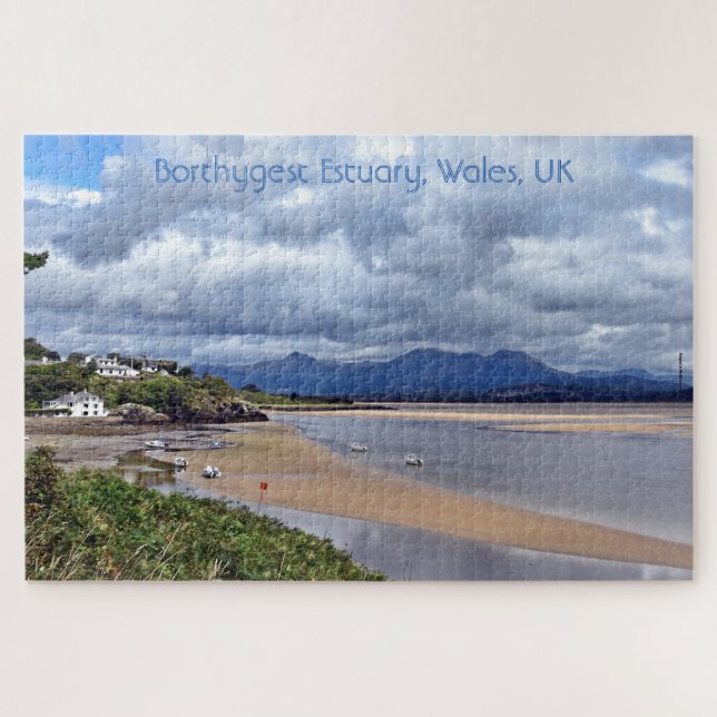 Jigsaw Travel Wales Estuary Landschaft (Horizontal)