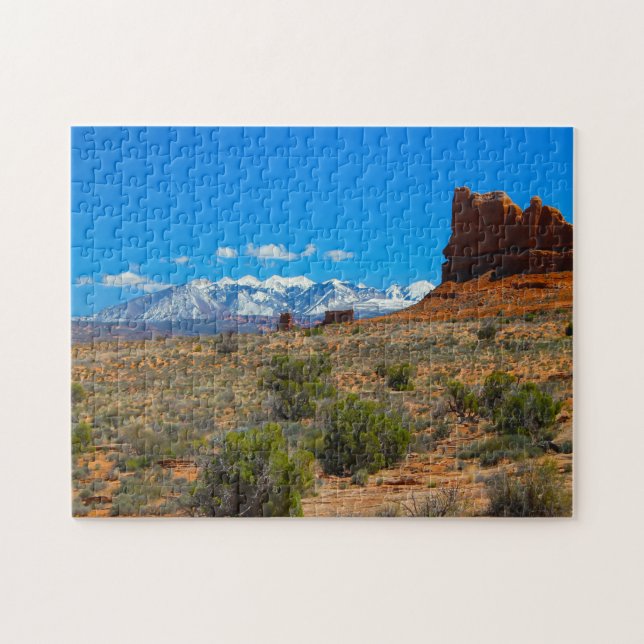 Jigsaws Arches National Park Utah USA. (Horizontal)
