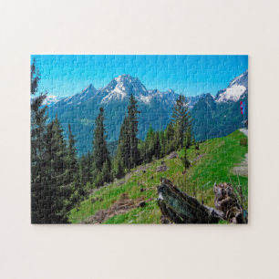Jigsaws Berchtesgaden Massif Deutschland.
