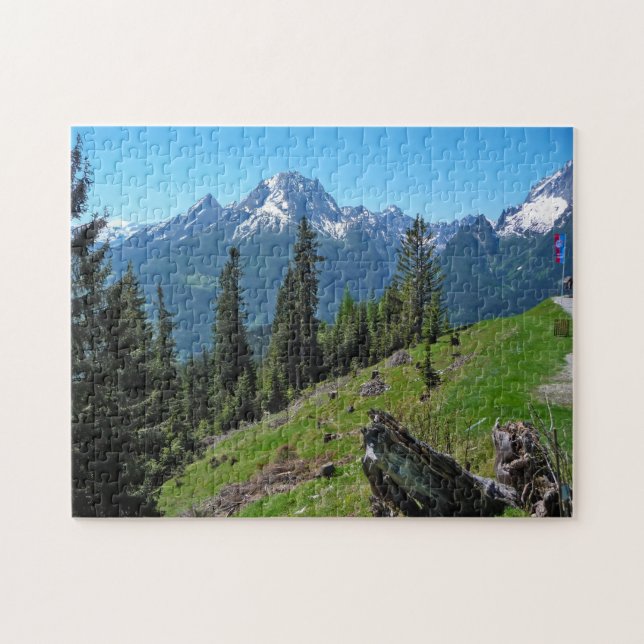 Jigsaws Berchtesgaden Massif Deutschland. (Horizontal)