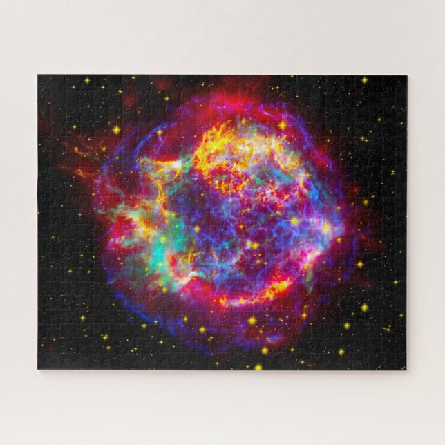 Jigsaws der Cassopeia Constellation. Jigsaw Puz (Horizontal)