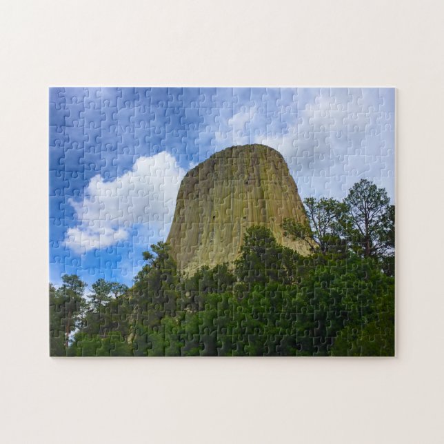 Jigsaws Devils Tower Wyoming USA. (Horizontal)