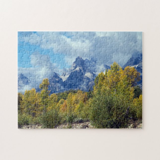 Jigsaws Grand Teton Park Wyoming. (Horizontal)