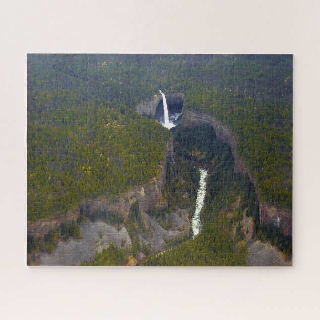 Jigsaws Helmcken Falls Murtle River. (Horizontal)