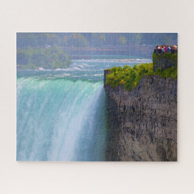 Jigsaws Horseshoe Falls Niagara. (Horizontal)