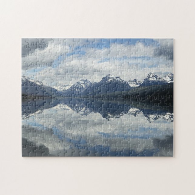 Jigsaws Lake McDonald Montana. (Horizontal)
