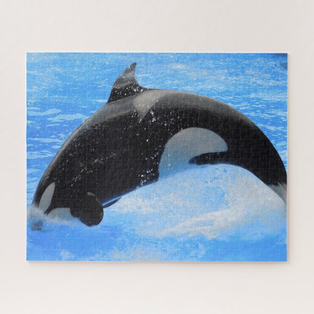 Jigsaws Orcas oder Killer Whales (Horizontal)
