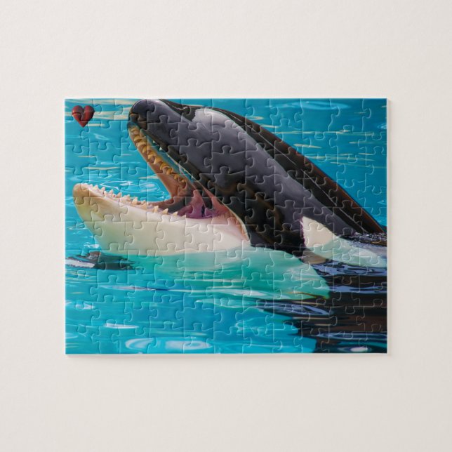 Jigsaws Orcas oder Killer Whales (Horizontal)