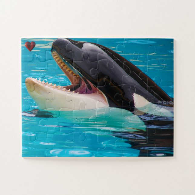Jigsaws Orcas oder Killer Whales (Horizontal)