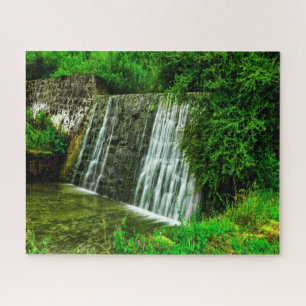 Jigsaws Polen Malopolska Lukowica Wasserfall.