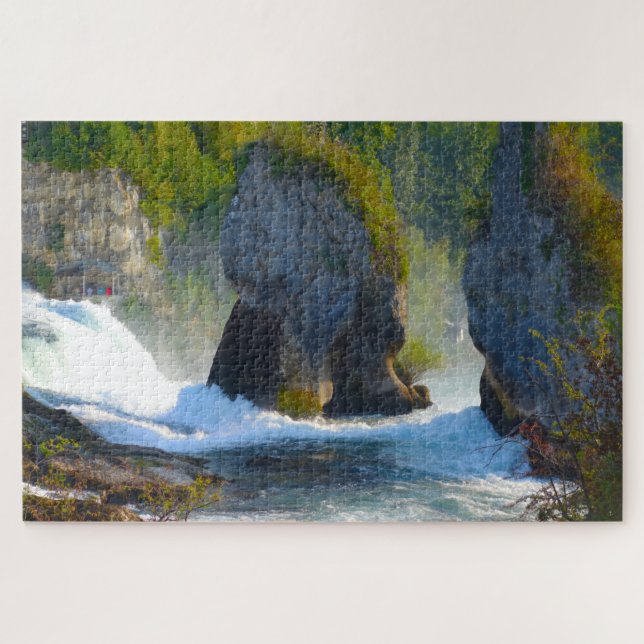 Jigsaws Rhine Falls Germany. (Horizontal)