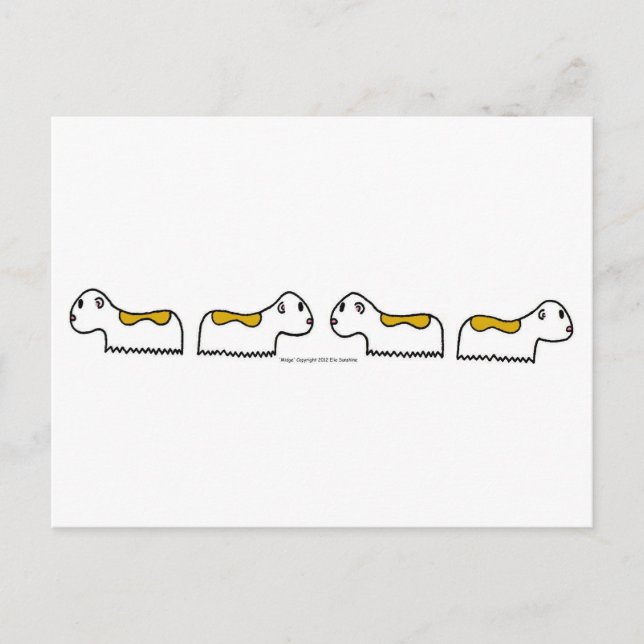 Jihn Dancing Postcard Postkarte (Vorderseite)