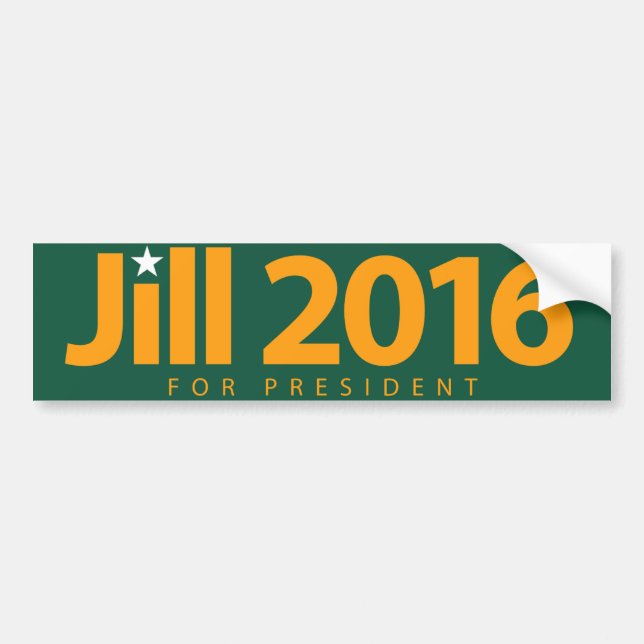 Jill 2016 autoaufkleber (Vorne)
