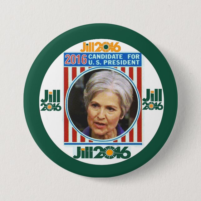 Jill Stein 2016 Button (Vorderseite)