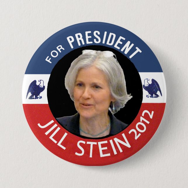 Jill Stein für Präsidenten 2012 Button (Vorderseite)