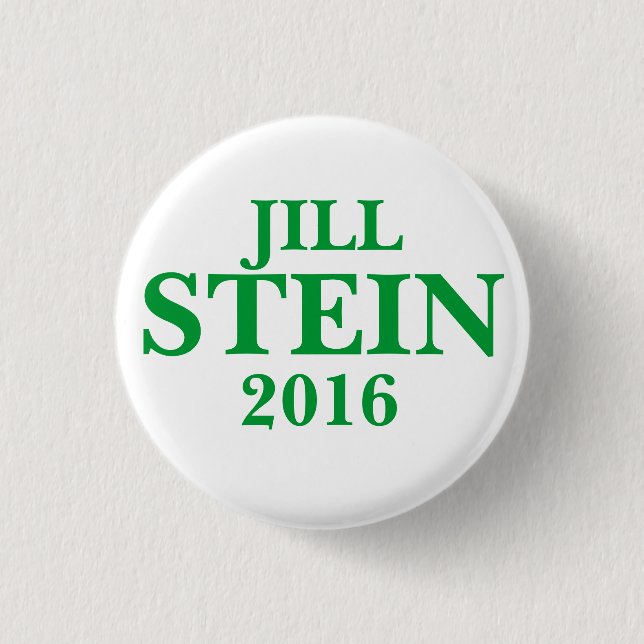 Jill STEIN FÜR PRÄSIDENTEN 2016 Button (Vorderseite)