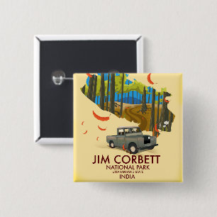 Jim Corbett National Park, Uttarakhand State Button