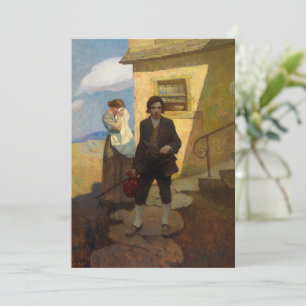 Jim Hawkins verlasse Zuhause von Newell Convers Wy Dankeskarte