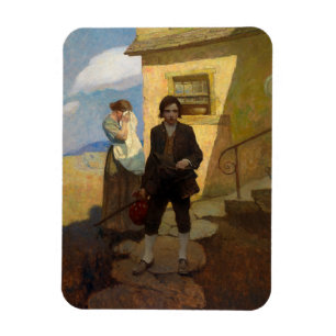 Jim Hawkins verlasse Zuhause von Newell Convers Wy Magnet