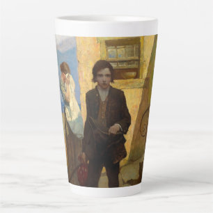 Jim Hawkins verlasse Zuhause von Newell Convers Wy Milchtasse