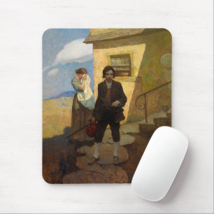 Jim Hawkins verlasse Zuhause von Newell Convers Wy Mousepad