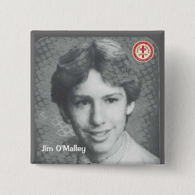 Jim O'Malley Button (Vorderseite)