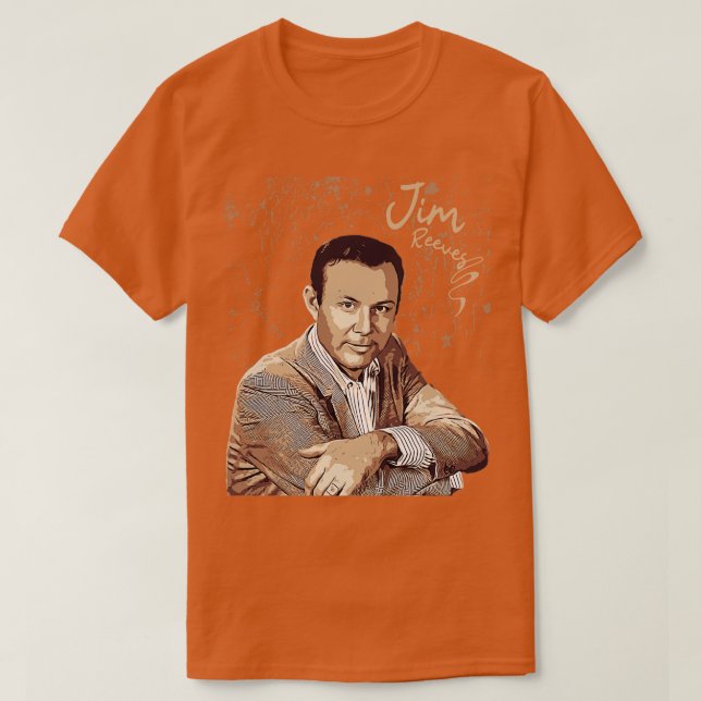 Jim Reeves T-Shirt (Design vorne)