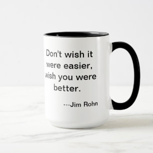 Jim Rohn soulage Mug