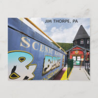 Jim Thorpe Pennsylvania Bahnhof