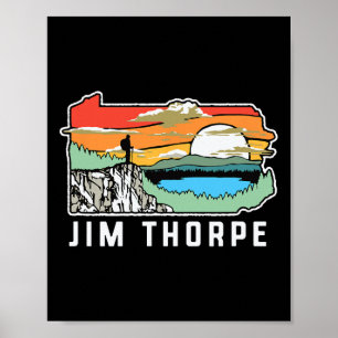 Jim Thorpe Pennsylvania Natur Outdoor Wanderungen  Poster