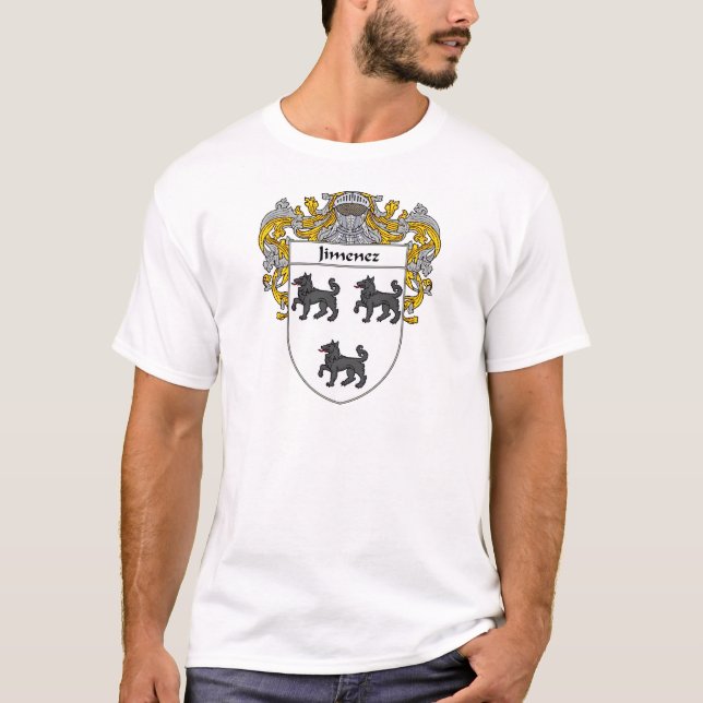 Jimenez-Wappen (überzogen) T-Shirt (Vorderseite)
