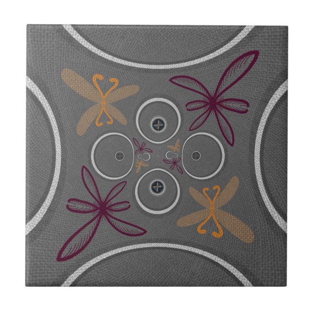 Jimette Design ceramic 2020 Sammlung Fliese (Vorderseite)