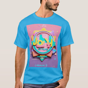 Jimi Hendrix T-Shirt Pour Hommage Typographique.