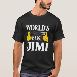 Jimi Persönlicher Name Funny Vorname World's Best T-Shirt