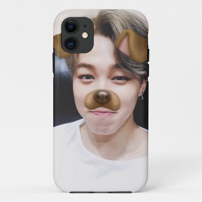 JIMIN WELPEN-FILTER Case-Mate iPhone HÜLLE (Rückseite)