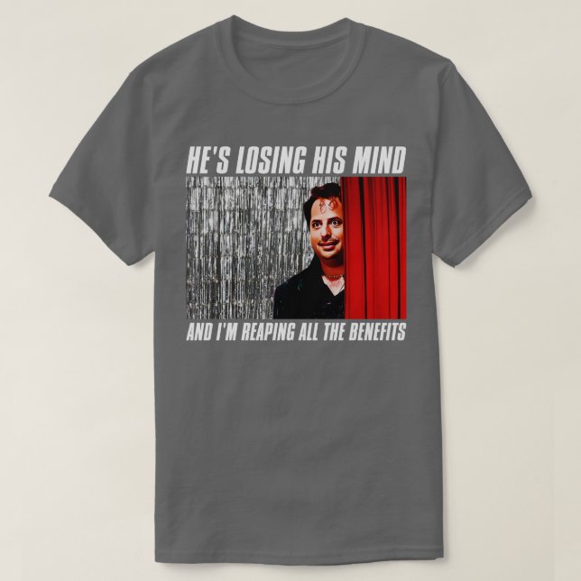Jimmie Moore Hes verliert seinen Geist T-Shirt (Design vorne)