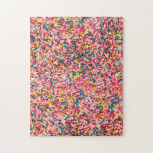 Jimmies Sprinkles Cupcake Food Fun Puzzle Jigsaw