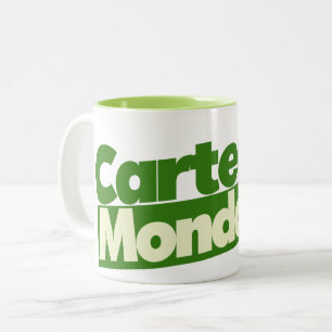 Jimmy Carter 76 Carter Mondale Retro-Politik Zweifarbige Tasse