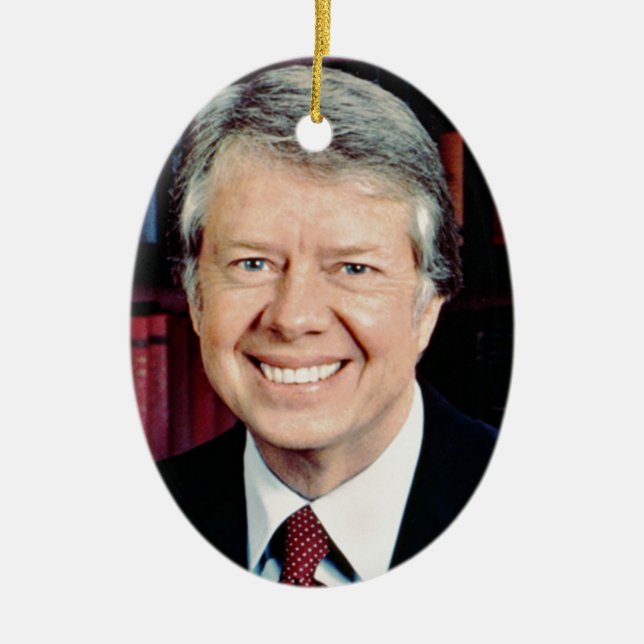 Jimmy Carter Keramikornament (Vorne)