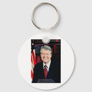Jimmy Carter "Menschenrechte" Zitat Geschenke T-Sh Schlüsselanhänger