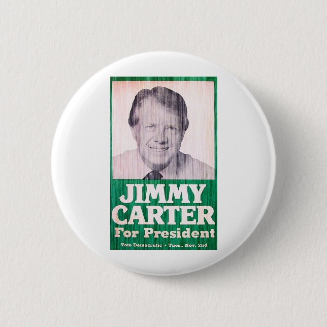 Jimmy Carter Vintag Button (Vorderseite)