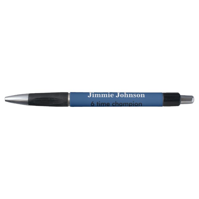 Jimmy Johnson sechs Zeitmeisterstift Kugelschreiber (Vorderseite)