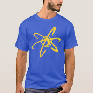 Jimmy Neutron Gelbes Atom Cosplay Kostüm Cartoon T-Shirt