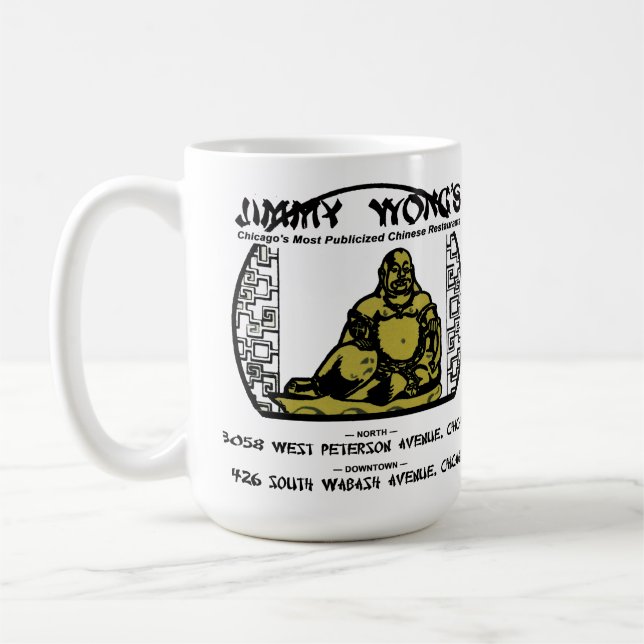 Jimmy Wong's Cantonese Food, Chicago, IL Kaffeetasse (Links)