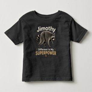 Jimothy anders zu sein ist meine Superkraft Kleinkind T-shirt