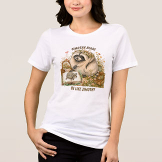 Jimothy liest. Sei wie Jimothy. Tri-Blend Shirt