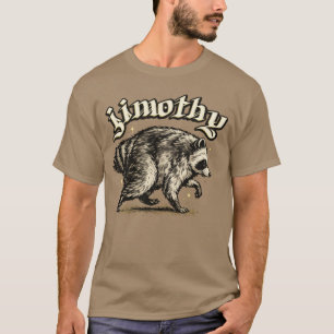Jimothy Viral Waschbär Lustiger Müll-Panda  T-Shirt