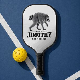 Jimothy Viral Waschbär Lustiger Müll-Panda-Wildlif Pickleball Schläger